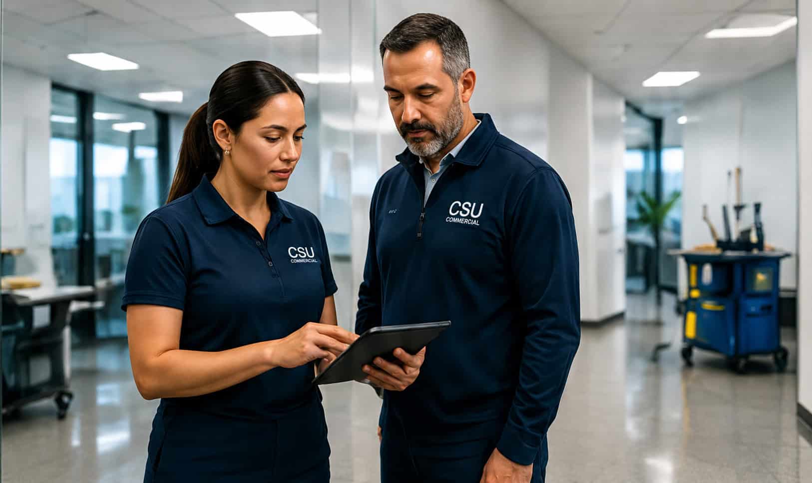 CSU Commercial supervisor and cleaning technician