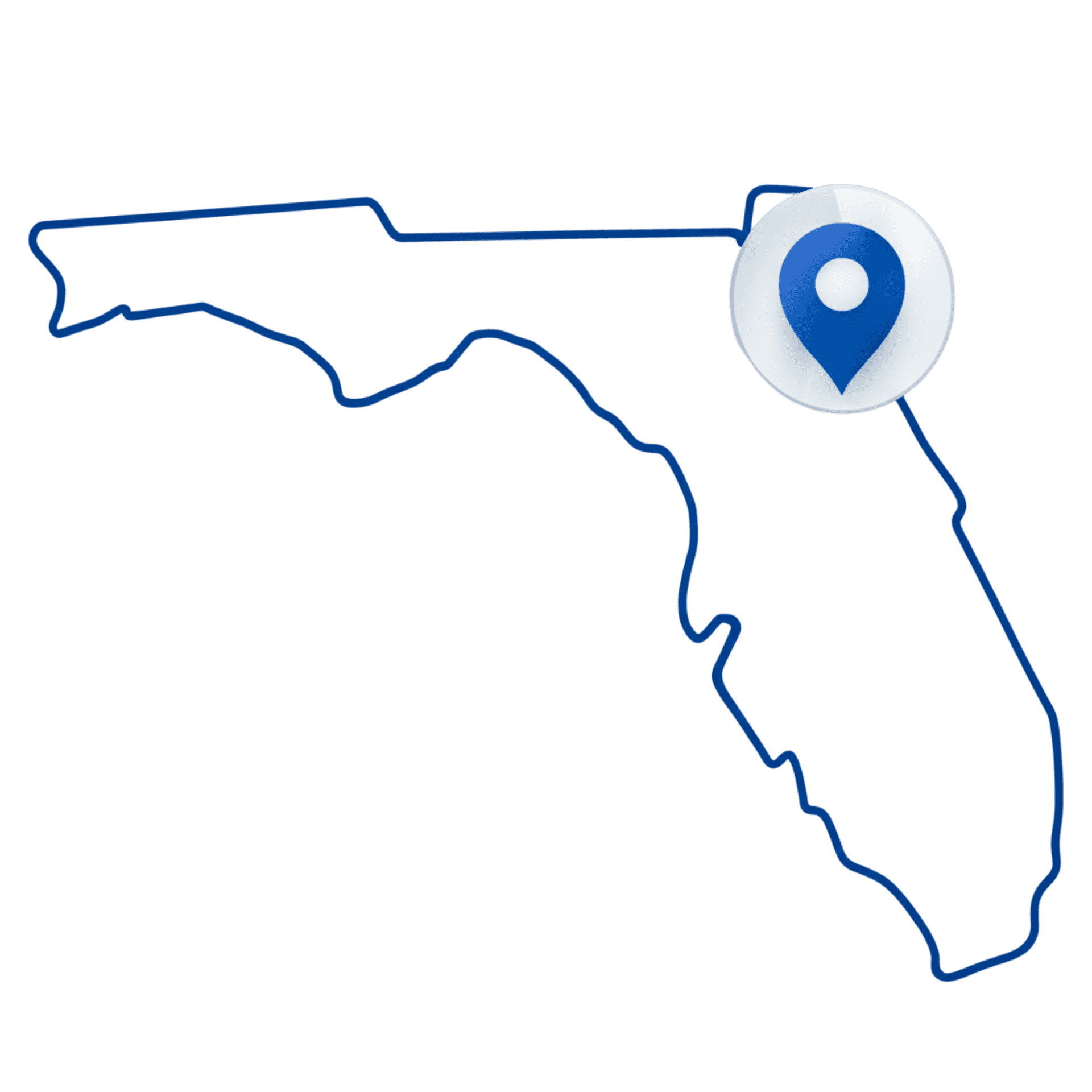 Florida service area icon