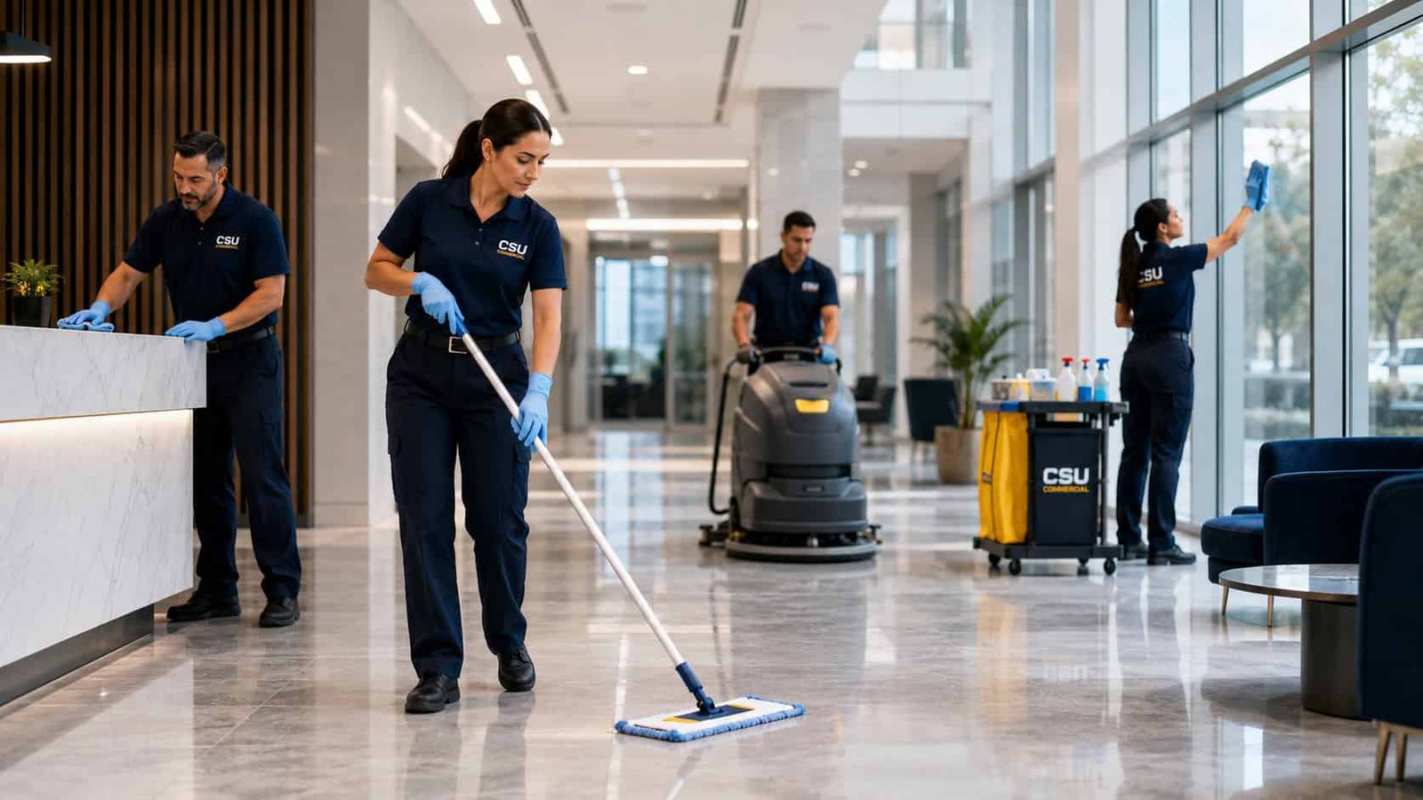 Commercial cleaning in Jacksonville Florida