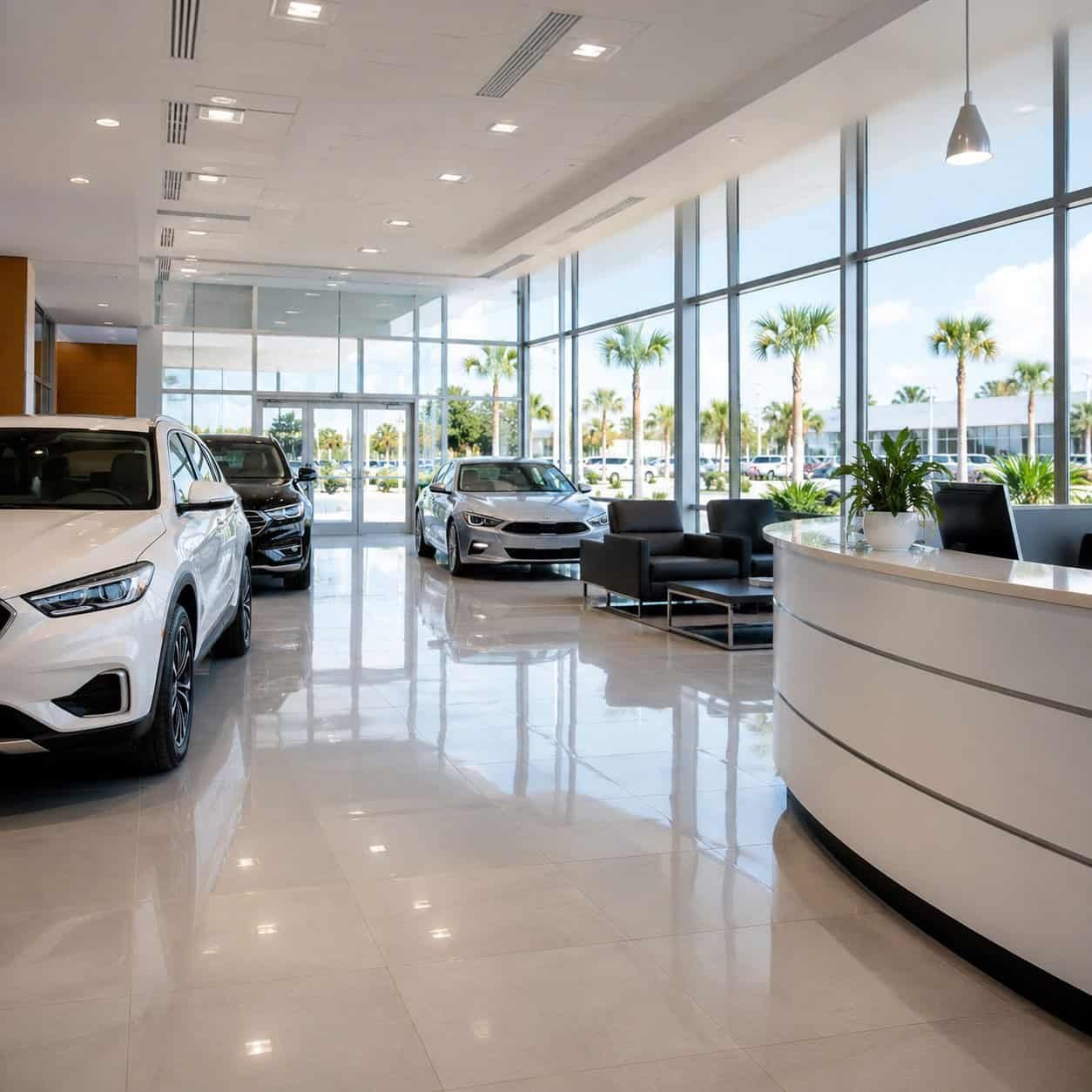 Auto dealership cleaning services in Jacksonville FL