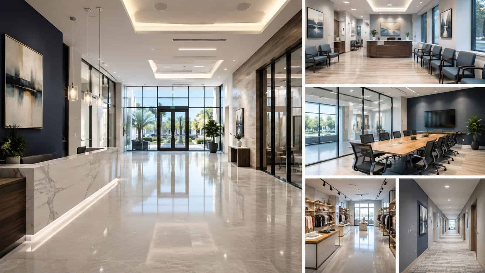 Commercial cleaning industries served by CSU Commercial in St. Johns FL
